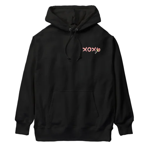 ワンポイント　xoxo Heavyweight Hoodie