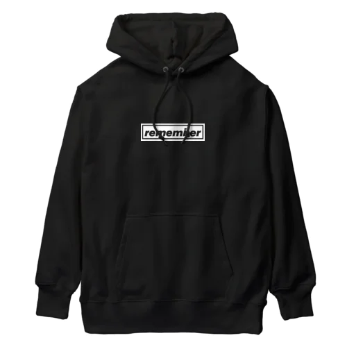 ブリットポップ金子（白抜き） Heavyweight Hoodie