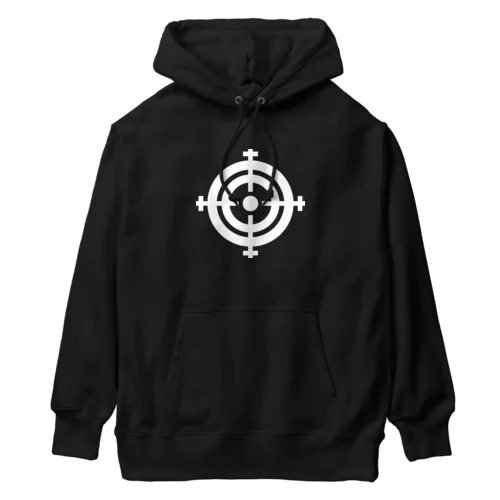 ターゲットマーク ホワイト Heavyweight Hoodie