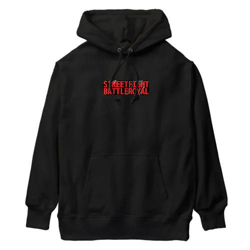 STREET HOODIE BLACK ヘビーウェイトパーカー