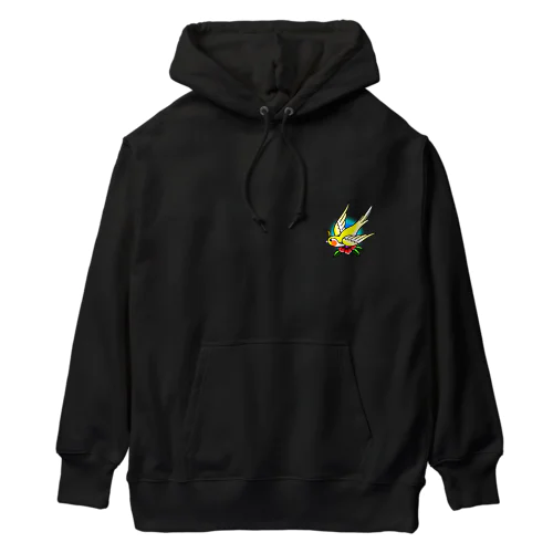 OldSchool-Cockatiel Heavyweight Hoodie