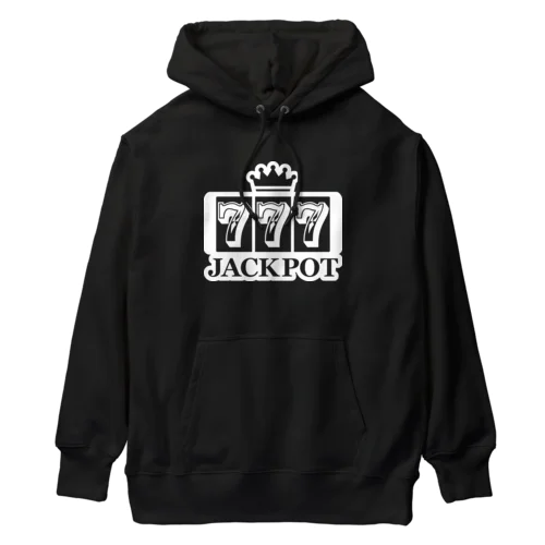 ジャックポット スリーセヴン ホワイト Heavyweight Hoodie