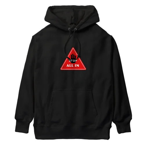 ALL IN禁止標識 Heavyweight Hoodie