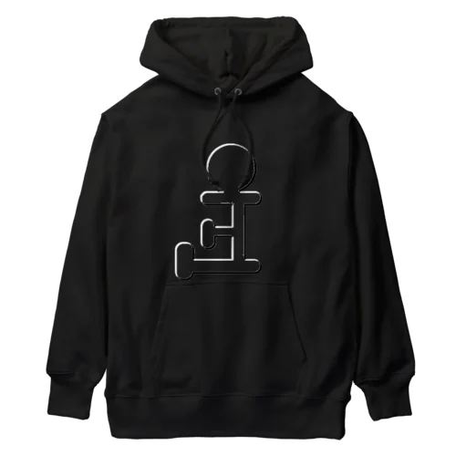 CocoCannon立体風ロゴ（表） Heavyweight Hoodie