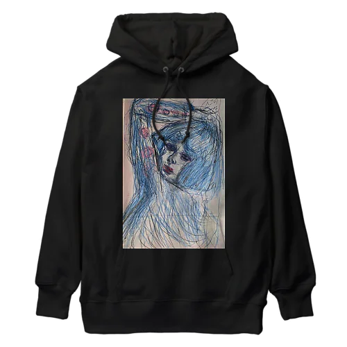 憂いな少女 Heavyweight Hoodie