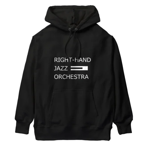 RIGHT-HAND JAZZ ORCHESTRA LOGO GOODS ヘビーウェイトパーカー