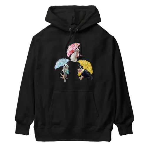 花傘ー空海陸ちゃん Heavyweight Hoodie