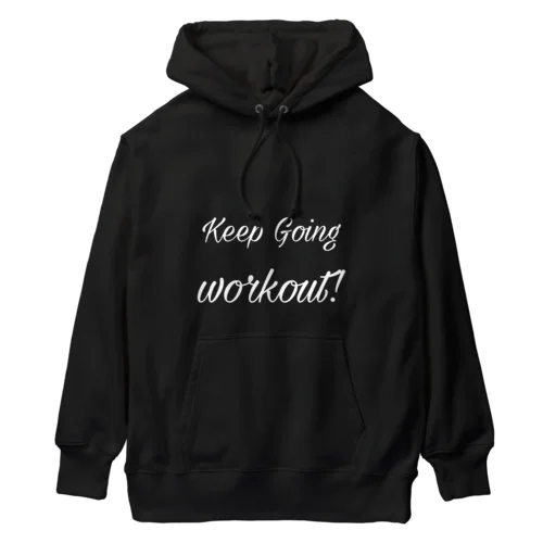 workoutシャツ ヘビーウェイトパーカー