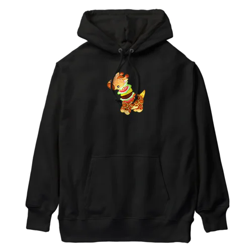 フードアニマル　キリンバーガー Heavyweight Hoodie