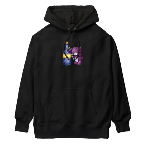 ドリンクマ　ワイン Heavyweight Hoodie