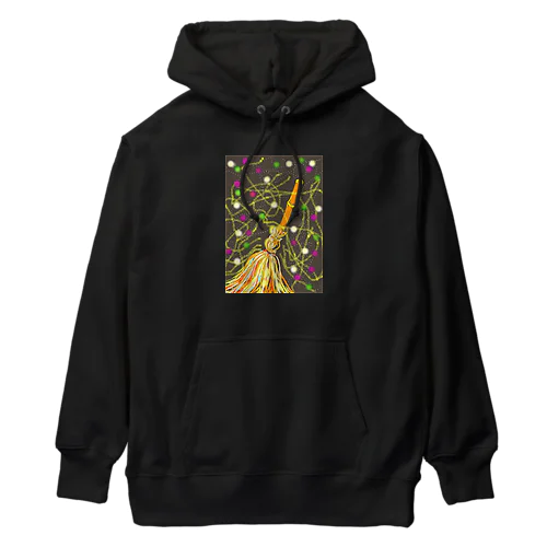 魔法と箒　お祭り気分 Heavyweight Hoodie