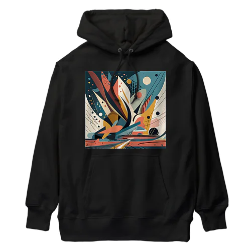 ガラクタアート Heavyweight Hoodie