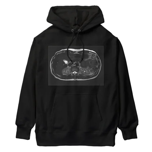 輪切りの俺（アップ） Heavyweight Hoodie