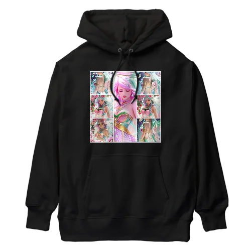 healing move  mermaid REINA Heavyweight Hoodie