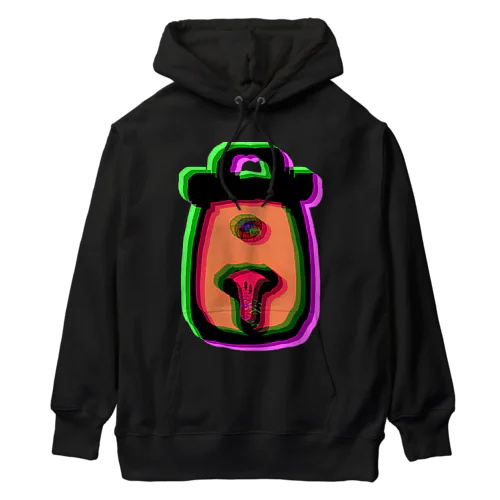 提灯サイケ Heavyweight Hoodie