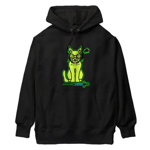 待ちきれない猫 Heavyweight Hoodie