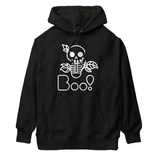 Boo!(ガイコツ) Heavyweight Hoodie