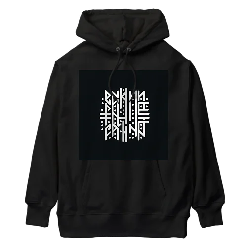 Runes - luck- Heavyweight Hoodie