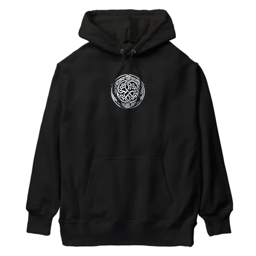 発掘されたケルトの紋章 Heavyweight Hoodie