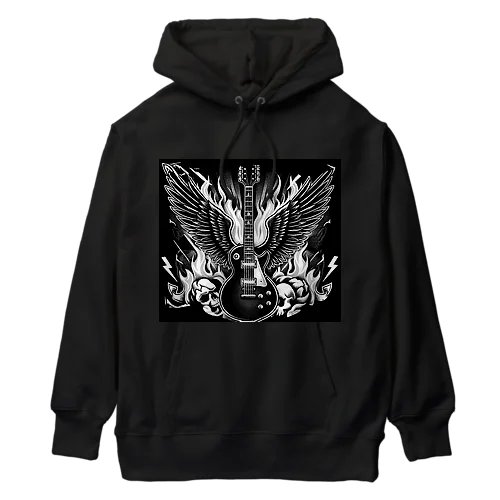 ロックギター Heavyweight Hoodie