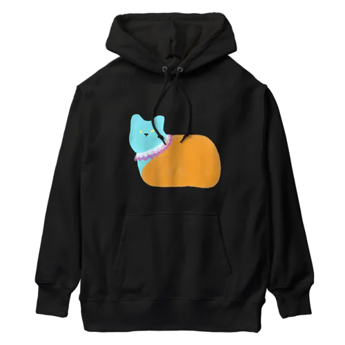 丸っこいネコ神 Heavyweight Hoodie