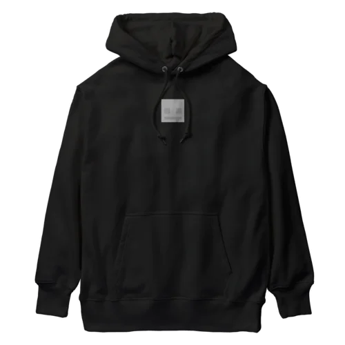 あのときのぽつねんの線（白） Heavyweight Hoodie