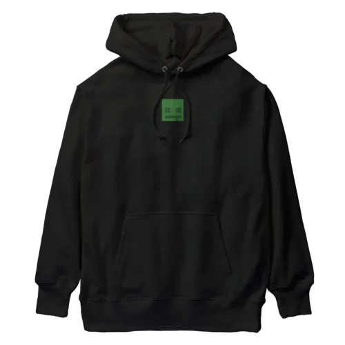 あのときのぽつねんの線（緑） Heavyweight Hoodie