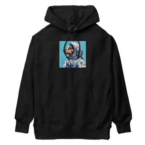 Space Dog Heavyweight Hoodie