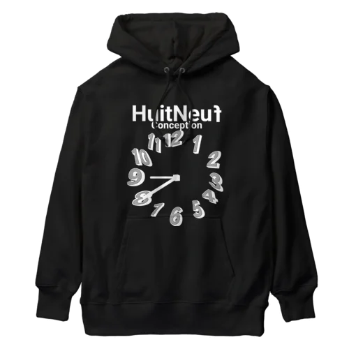 HuitNeuf Conception ロゴ Heavyweight Hoodie