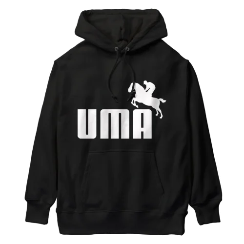 UMA（白） ヘビーウェイトパーカー