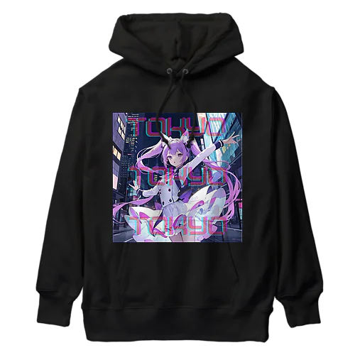 東京電脳アイドル Heavyweight Hoodie