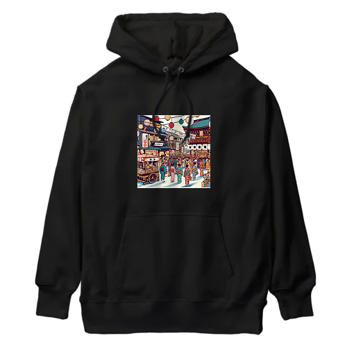 日本の祭り Heavyweight Hoodie