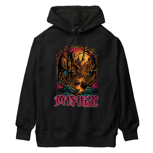 Neon Gothic Street Heavyweight Hoodie