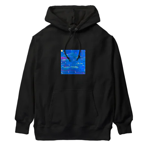 星と雨 Heavyweight Hoodie