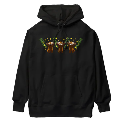 キラキラレッサーパンダ Heavyweight Hoodie