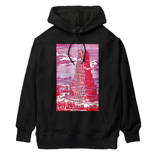 バベルの塔 Heavyweight Hoodie