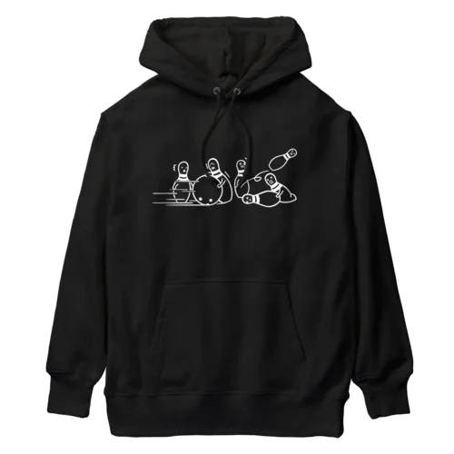 ボーリング場の悲劇（白） Heavyweight Hoodie