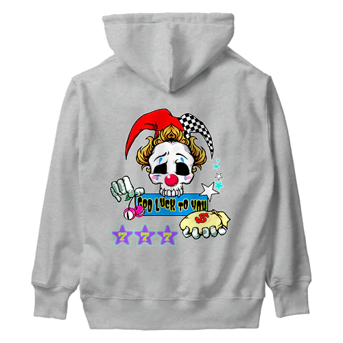 ピエロGOD LUCK🤡POP🎵 Heavyweight Hoodie