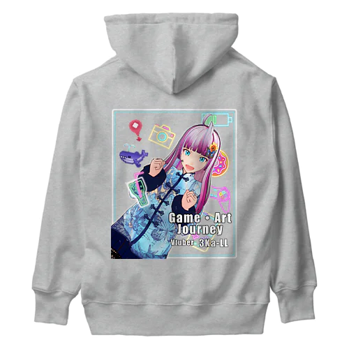 Vtuber 3Ka-LL Heavyweight Hoodie