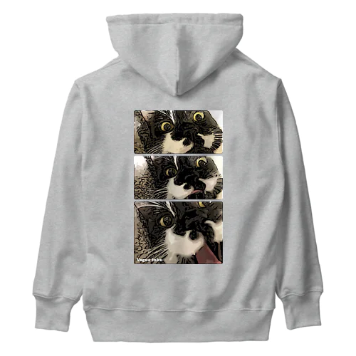 寝起きのふくちゃん Heavyweight Hoodie