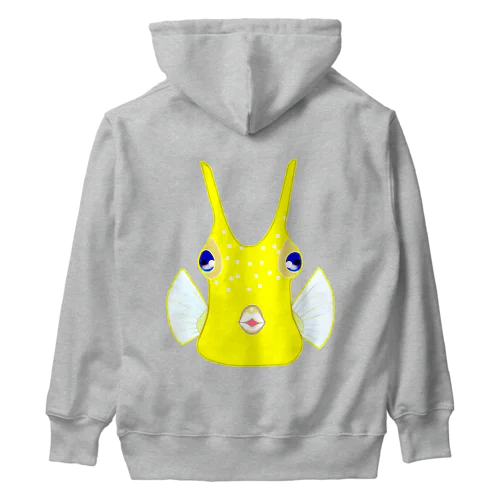 コンゴウフグさん　背面プリント Heavyweight Hoodie