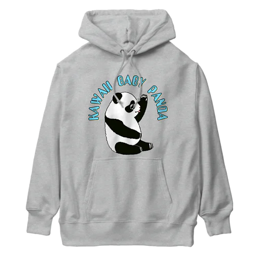 Kawaii Baby Panda Heavyweight Hoodie