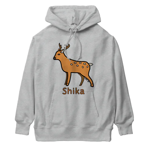 Shika (シカ) 色デザイン Heavyweight Hoodie