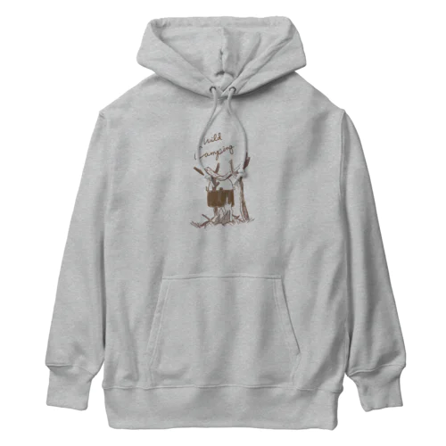 Wild camping  Heavyweight Hoodie