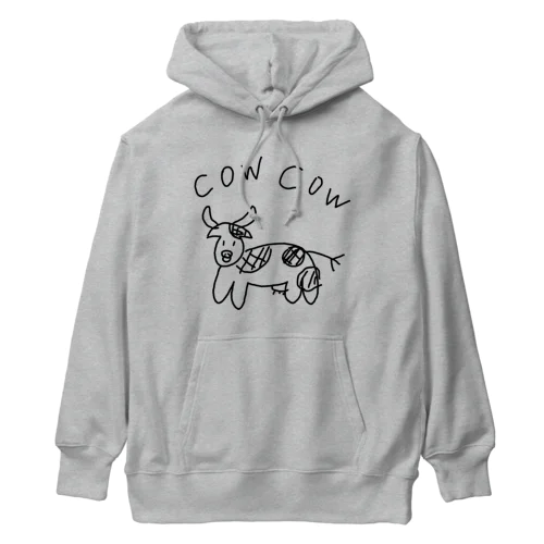 COW COW ヘビーウェイトパーカー