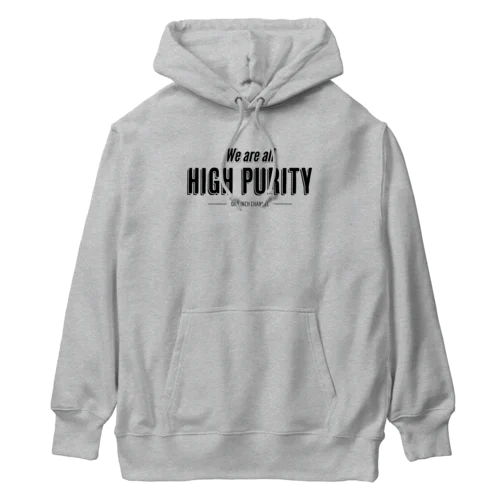 HIGH PURITY（高純度） ヘビーウェイトパーカー