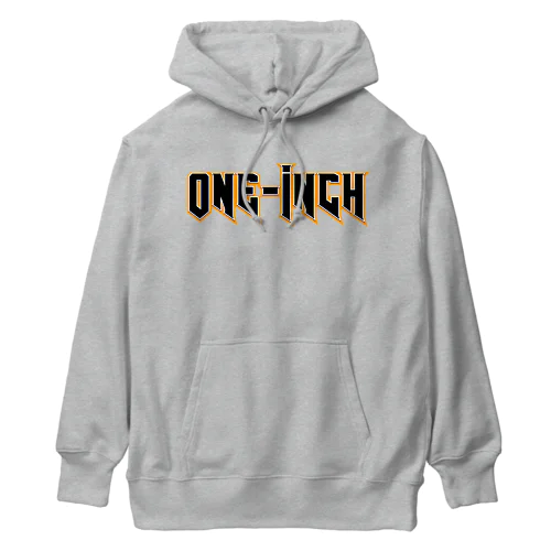 ONE INCH ロゴ_A Heavyweight Hoodie