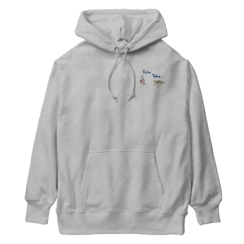 お散歩カモず カラーラフ② Heavyweight Hoodie