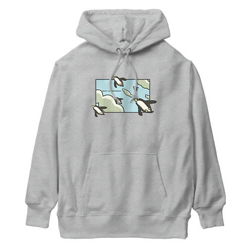 夢を叶えたペンギン Heavyweight Hoodie