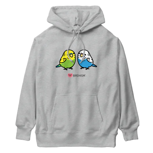 Chubby Bird 仲良しセキセイインコ Heavyweight Hoodie